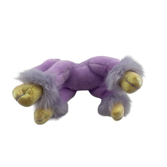 Russ Purple Unicorn 3 Hearts Plush Stuffed Animal 12" in Length White - Picture 3 of 7